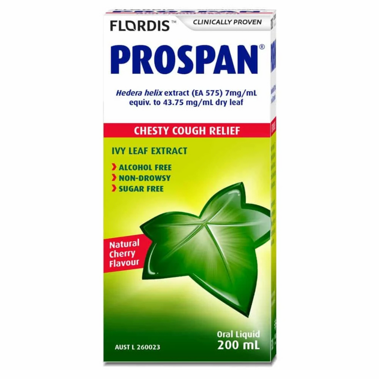 Prospan Chesty Cough Relief Cherry Flavour 200mL