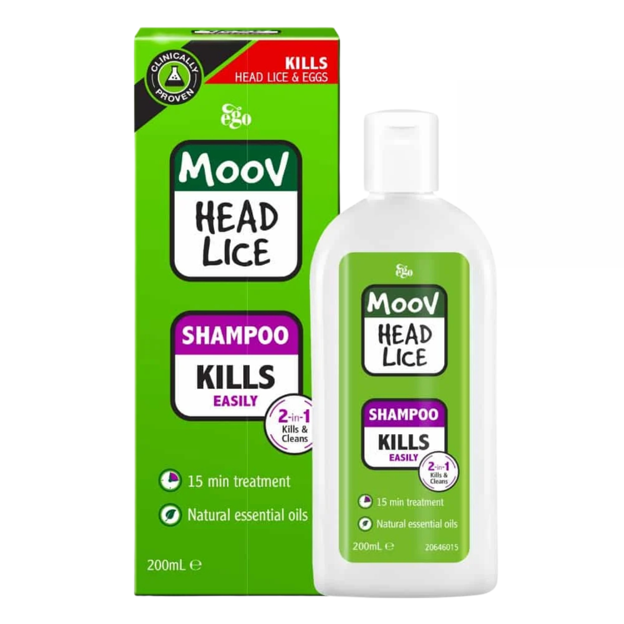 Ego MOOV Head Lice Shampoo 200mL