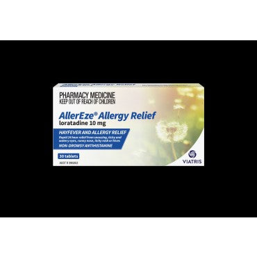 Allereze 10mg 30 Tablets