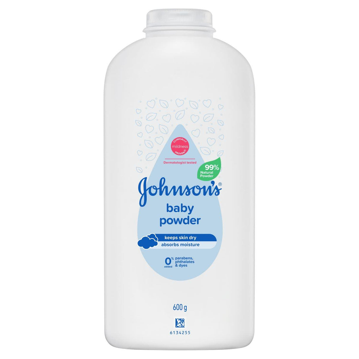 Johnson's Baby Powder 600g