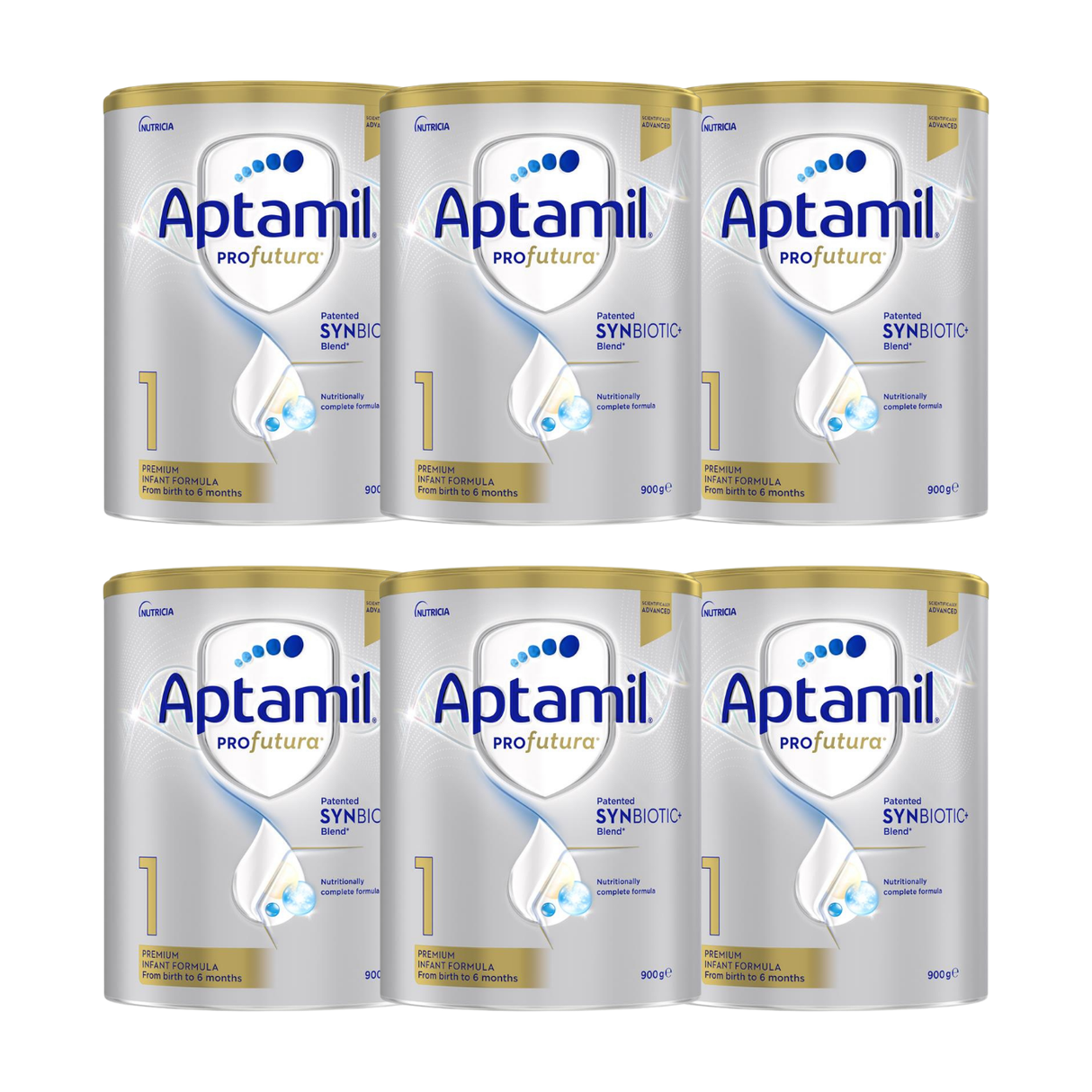 Aptamil Profutura 1 Synbiotic Premium Infant Formula 900g X 6 BUNDLE