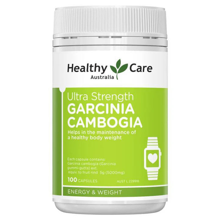 Healthy Care Ultra Strength Garcinia Cambogia 100 Capsules (EXP: 01/05/2026)