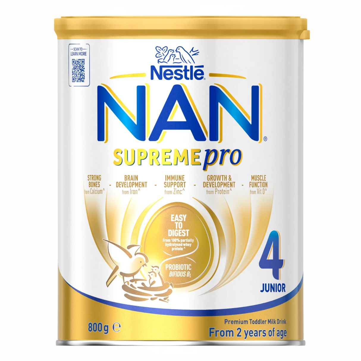 雀巢 NAN SupremePro Junior 牛奶飲料 Stage 4 800g (EXP: 07/09/2026)