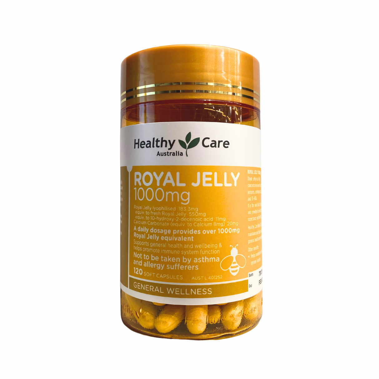 Healthy Care Royal Jelly 1000mg 120 Capules