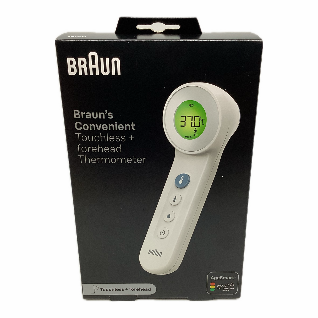 Braun Touchless + Forehead Thermometer BNT400