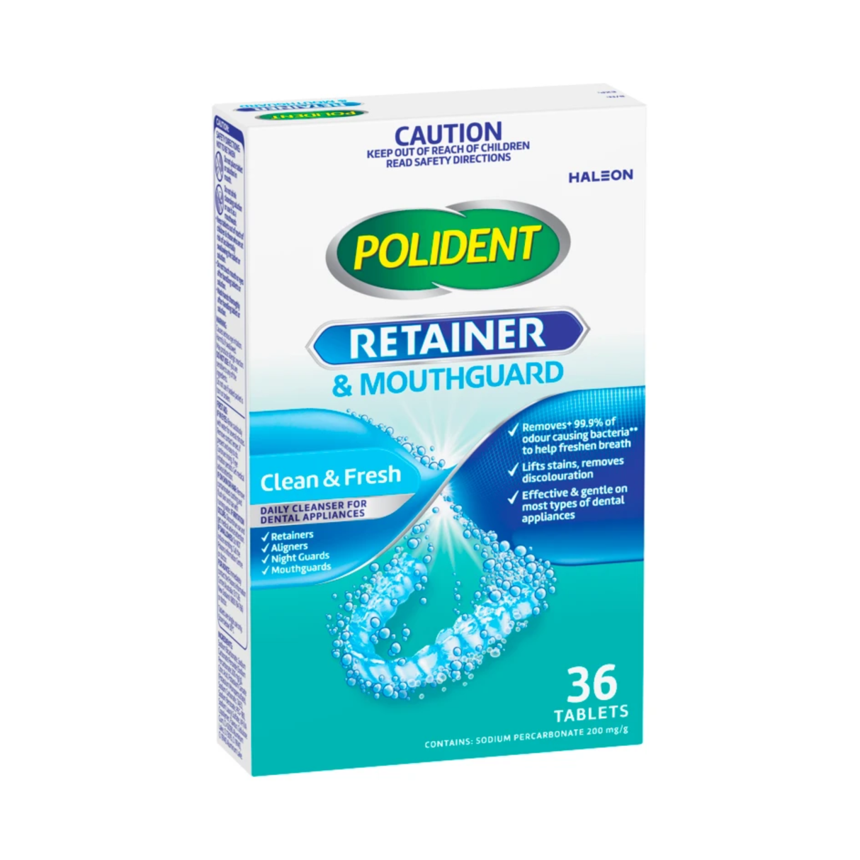 Polident Retainer And Mouthguard 36 Tablets (EXP: 01/11/2026)