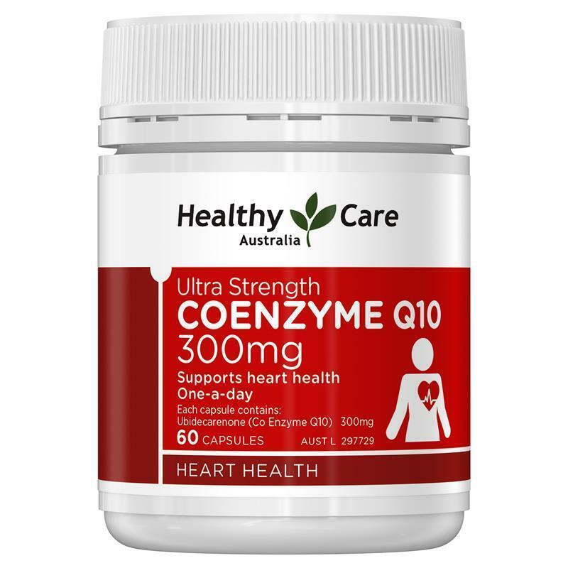 การดูแลสุขภาพความแข็งแรงพิเศษ Coenzyme Q10 300 มก. 60 แคปซูล