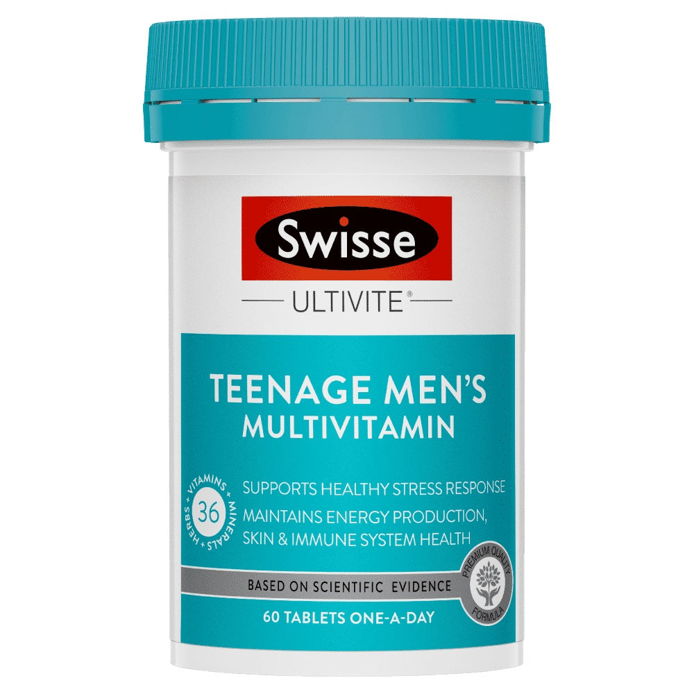 Swisse Teenage Men's Multivitamin 60 Tablets