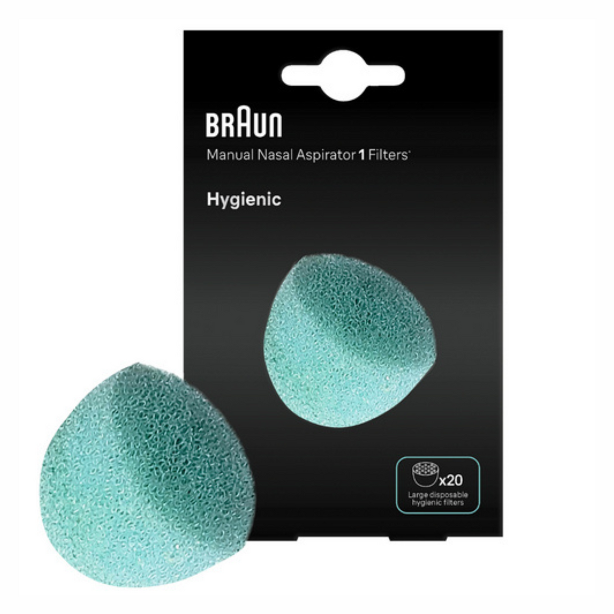 Braun Manual Nasal Aspirator 1 Filters BNF020AU