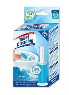 Air Fusion Toilet Cleaning Gel 1.61oz Ocean Fresh