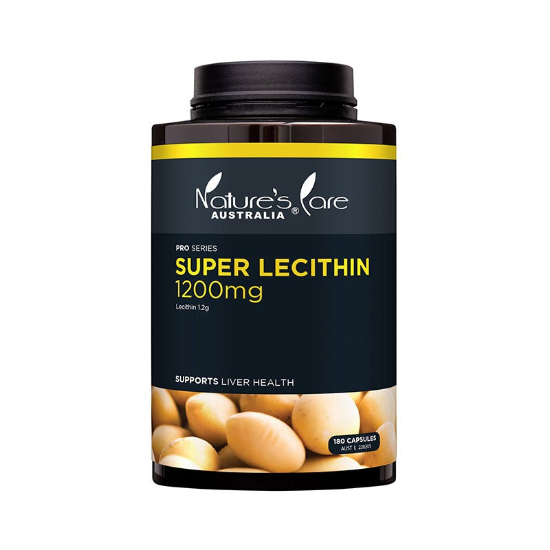 Nature's Care Pro Series Super Lecithin 120mg 180 Capsules