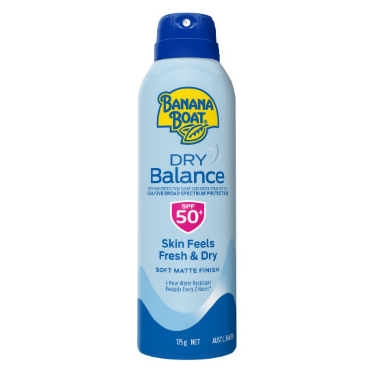 バナナボート ドライバランス クリア サンスクリーン SPF50+ 175mL (EXP: 01/05/2026)