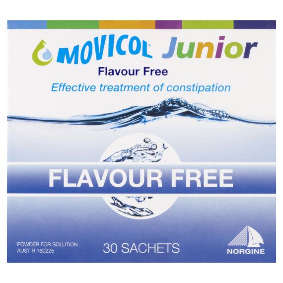 Movicol Junior Flavour Free 30 Satchets