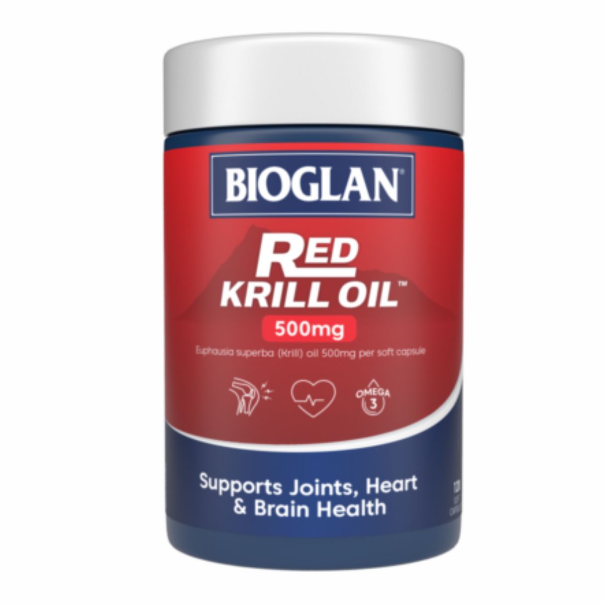 Bioglan Red Krillオイルトリプルアクション500mg 120カプセル