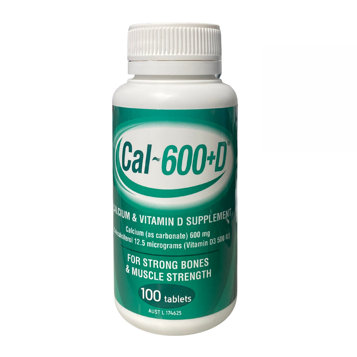 Cal-600+D 钙 + 维生素 D 100 片(EXP:01/06/2026)