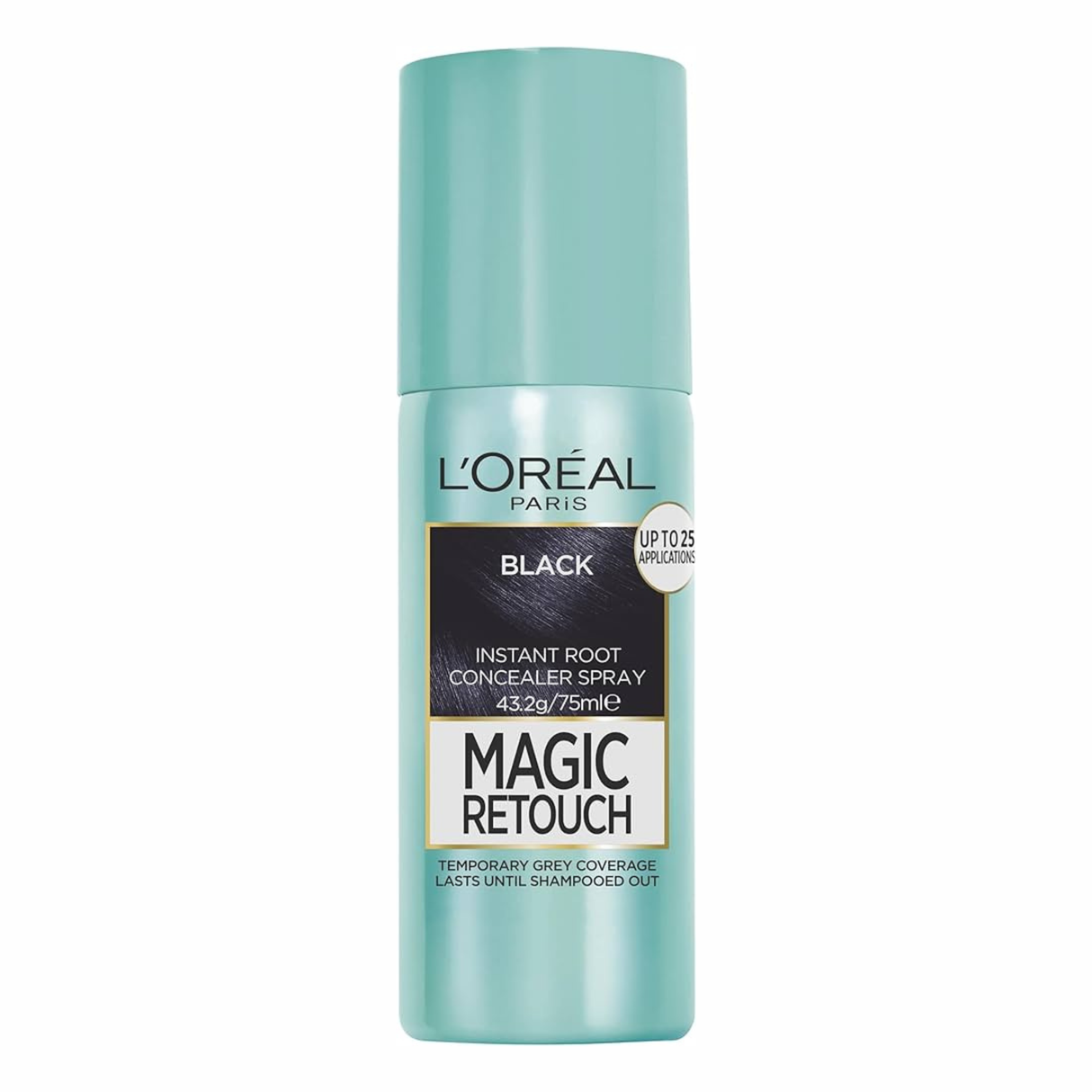 L'Oreal Paris Magic Retouch Hair Spray Black 75mL