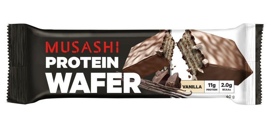 Musashi Protein Wafer Bar Vanilla 40g