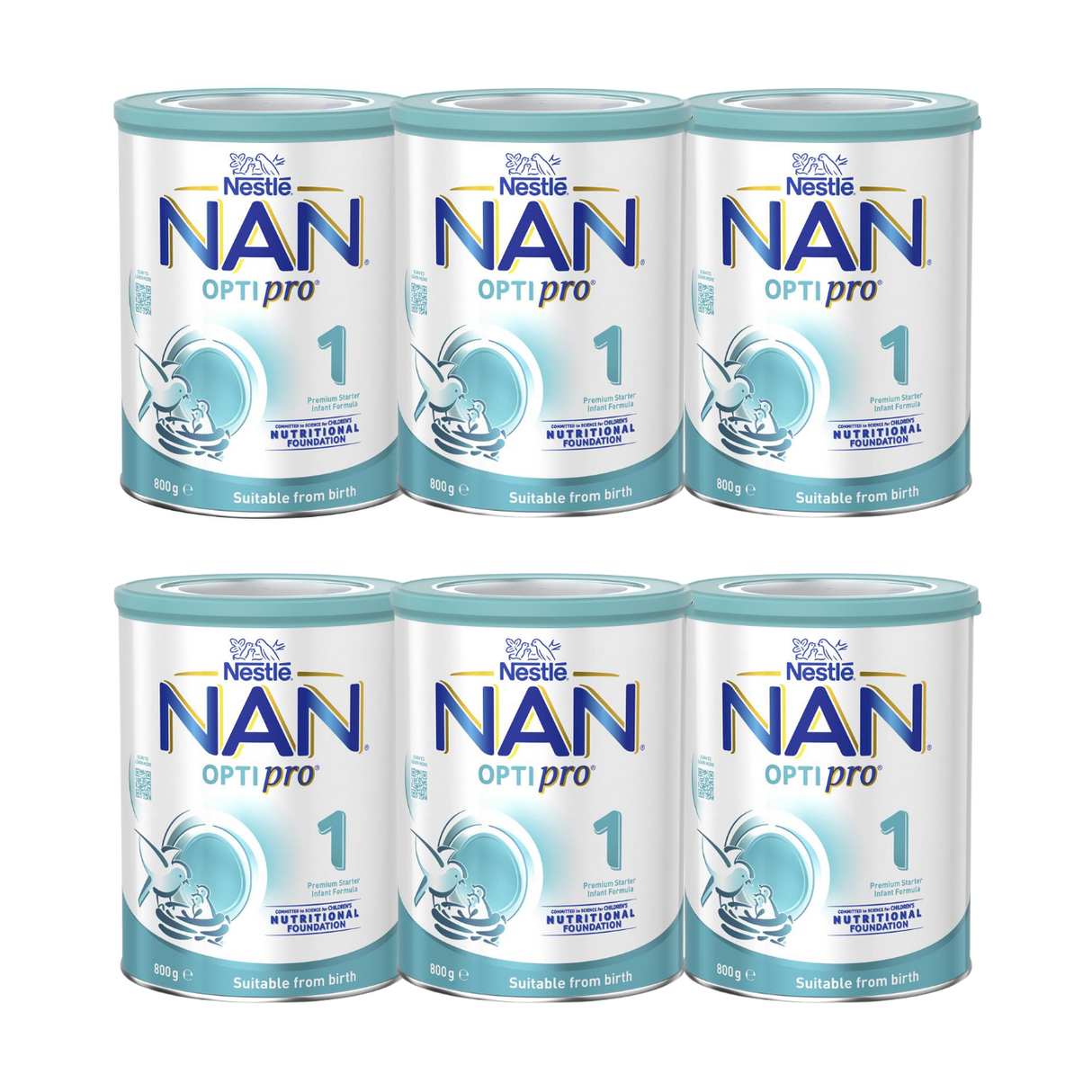 Nestle NAN Opti Pro Infant Formula Stage 1 800g X 6 BUNDLE