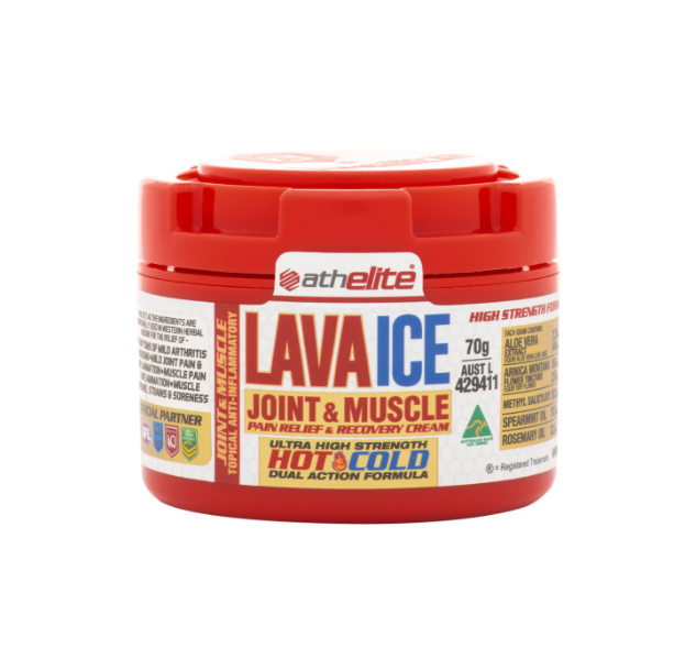 Athelite Lava Joint & Muscle Pain Relief & Recovery Cream 70g (EXP: 01/04/2026)