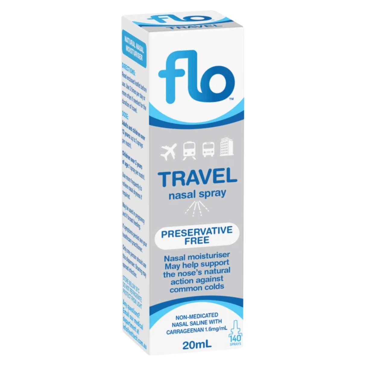 Flo Travel Nasal Spray 20mL (EXP: 01/10/2026)