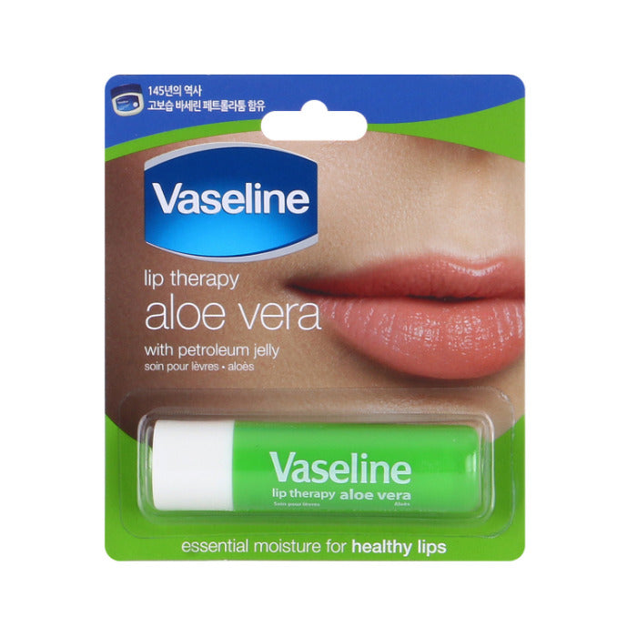 Vaseline Lip Therapy Aloe Vera with Petroleum Jelly 4.8g (EXP: 07/12/2025)