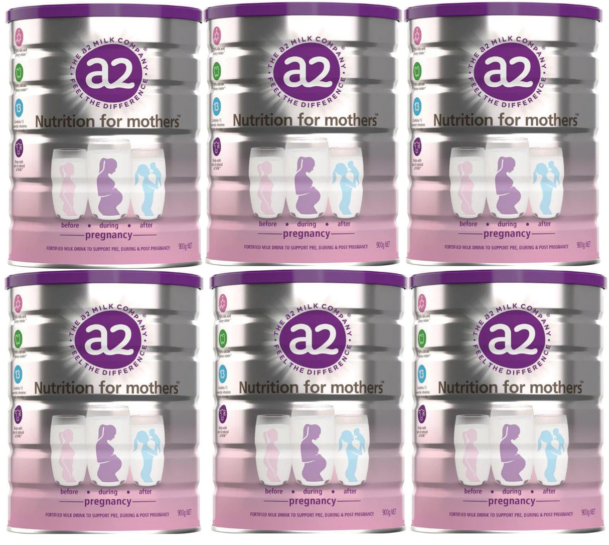 A2 Nutrition for Mothers 900g x 6 BUNDLE