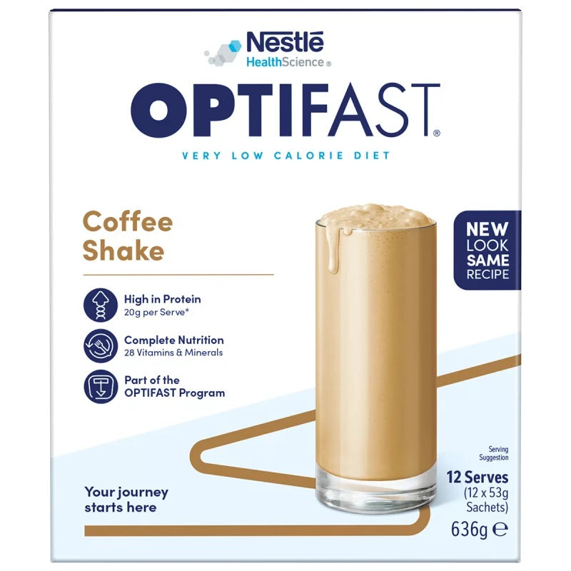 Optifast VLCD Coffee Shake 53g x 12 Pack