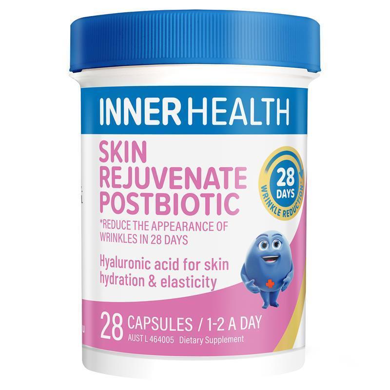Inner Health Skin Rejuvenate Postbiotic 28 Caps