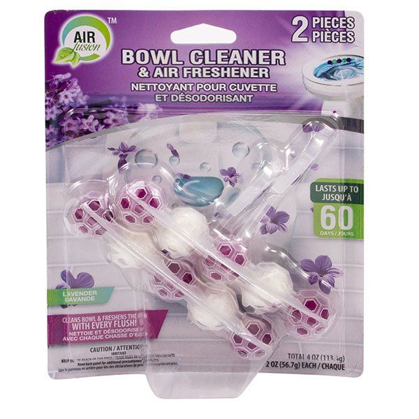 Air Fusion Bowl Cleaner & Air Freshener 10pk Lavender