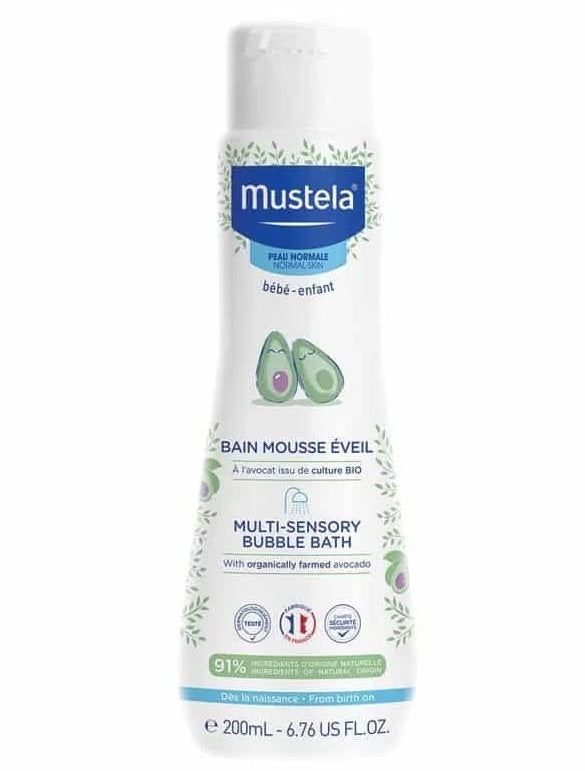 Mustela Baby Baby Bubble Bath พร้อมอะโวคาโด 200 มล.