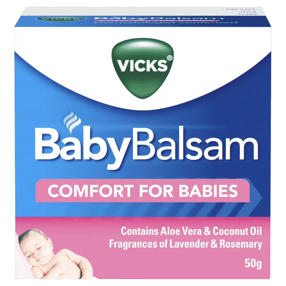 Vicks Baby Balsam Comfort cho trẻ sơ sinh 50g