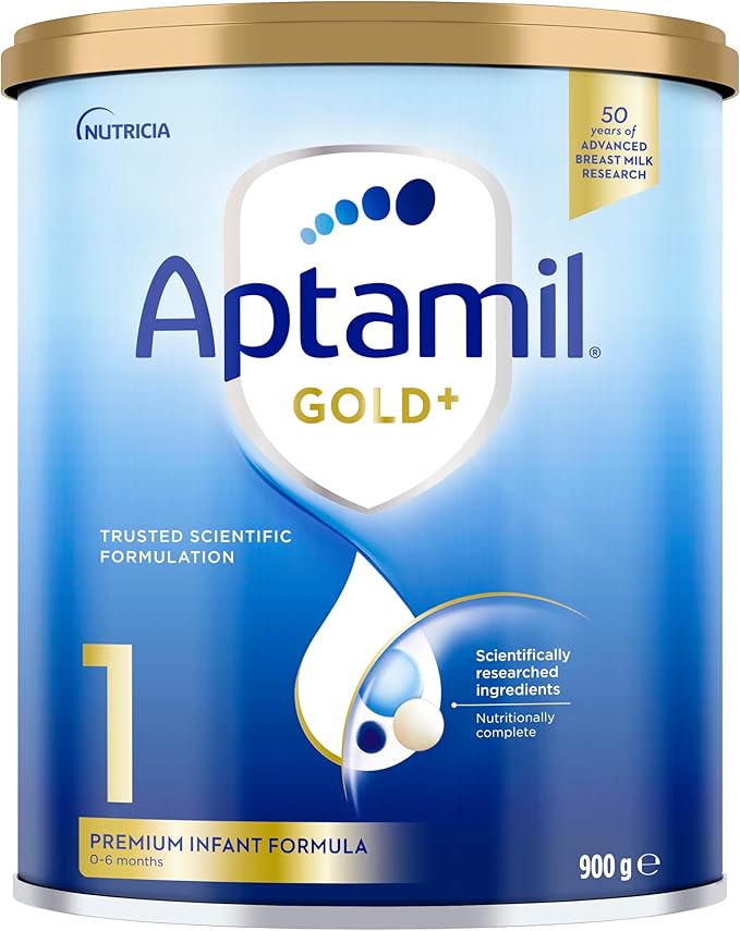 Aptamil Gold+ Stage 1 Infant Formula 900g