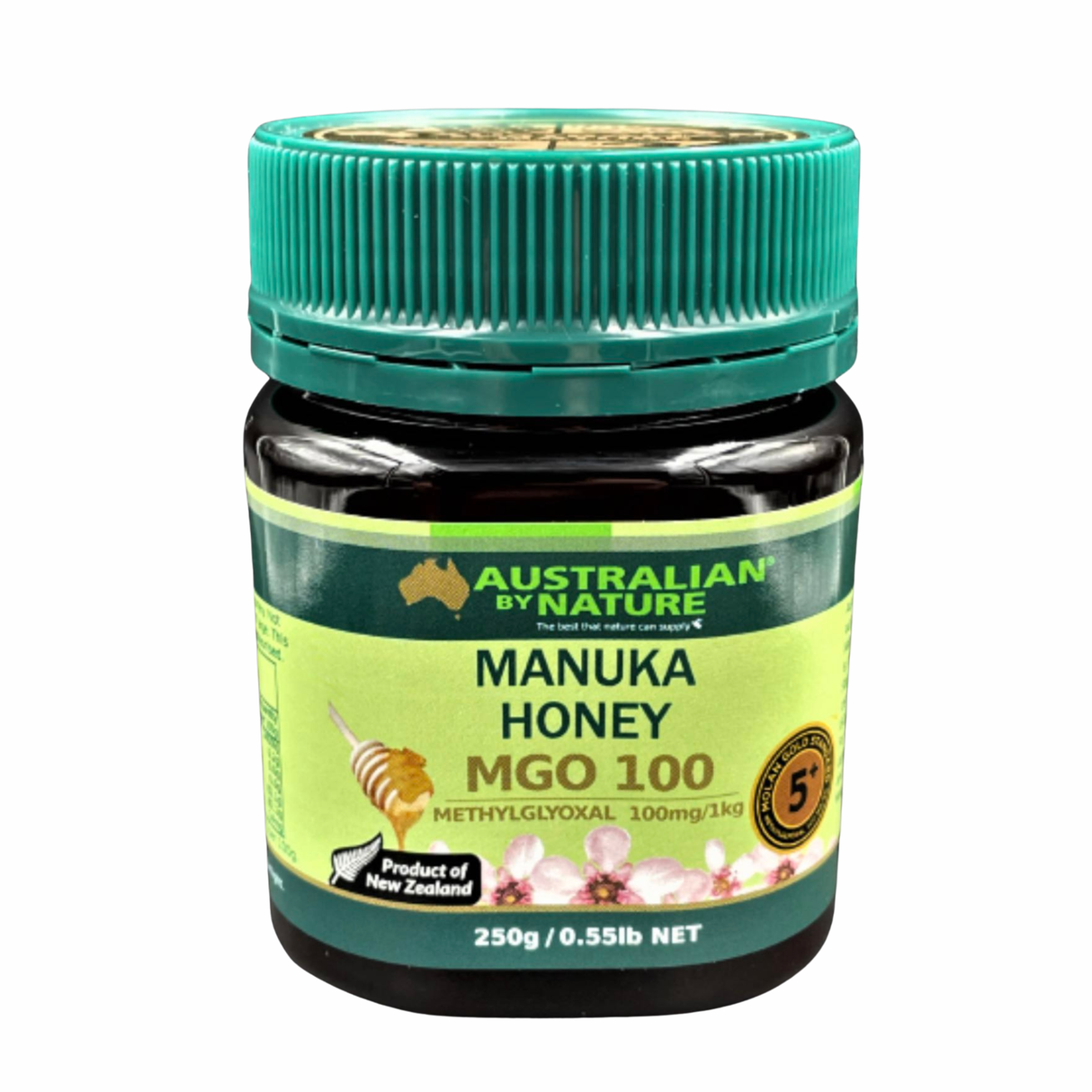Australian By Nature Manuka Honey 5+ (MGO 100) 250g