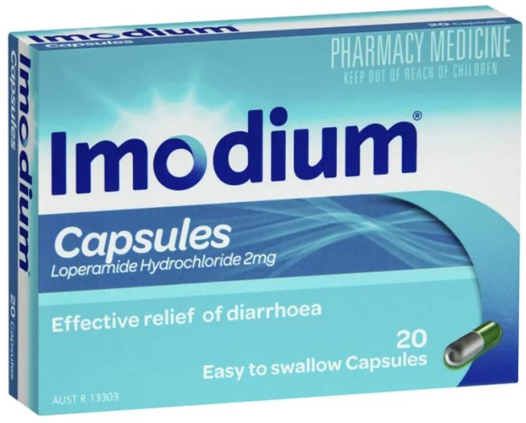 Imodium Diarrhoea Relief 20 Capsules