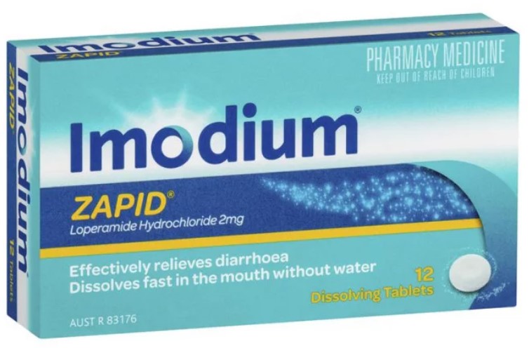 Imodium Zapid Diarrhoea Relief 12 Tablets
