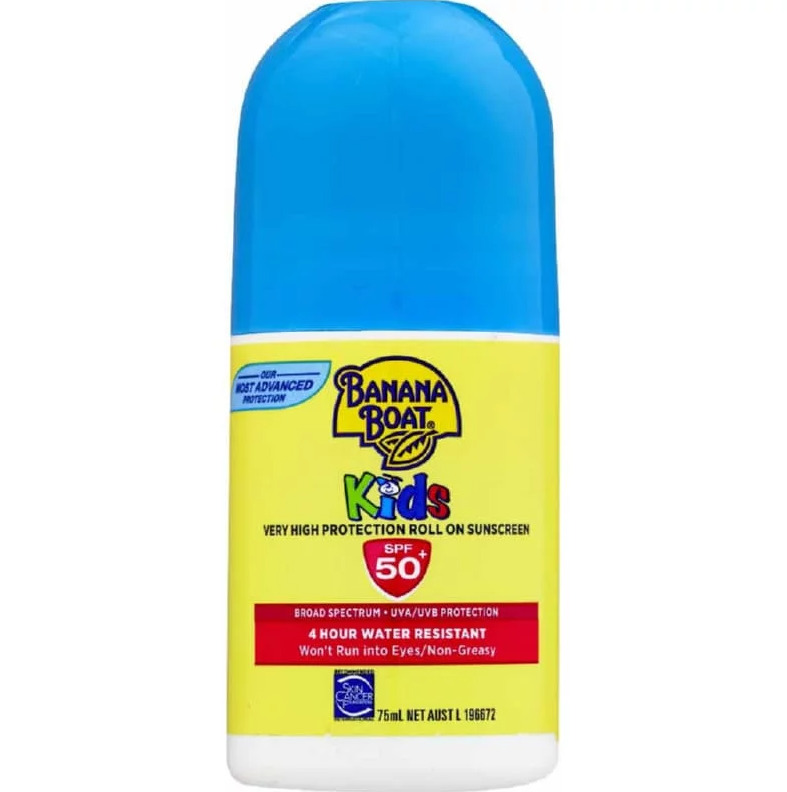Banana Boat Kids 50+ Roll On 75ml