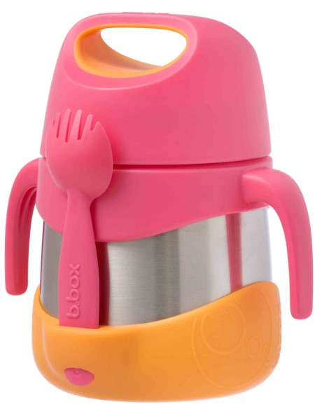 B.ボックス断熱フードジャーストロベリーシェイク