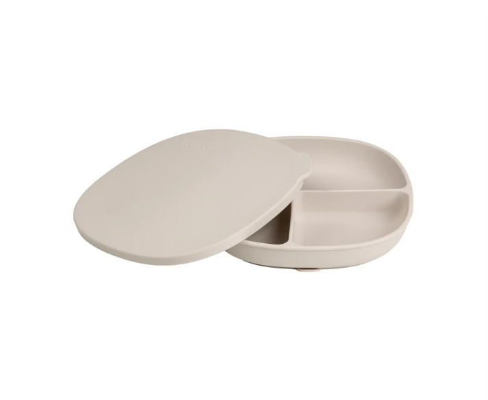 B.Box Silicone Plate and Lid - Latte