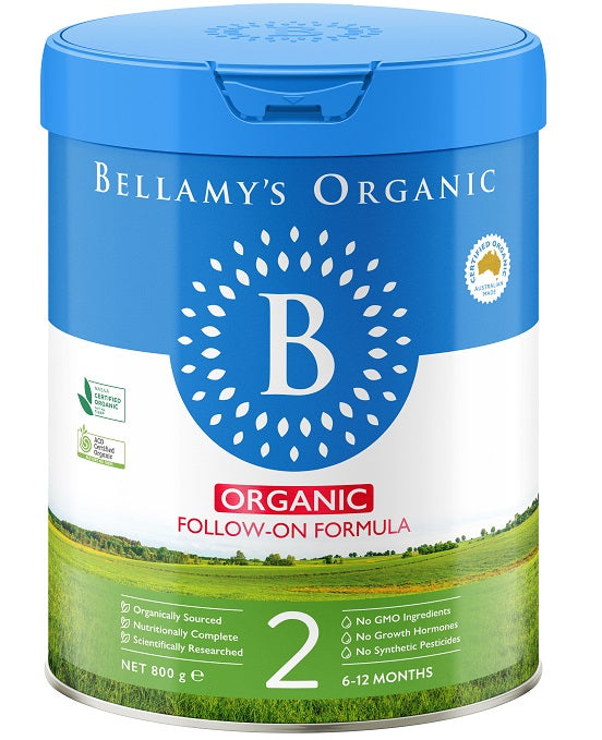 Bellamy's Organic Follow On Formula Stage 2 800g