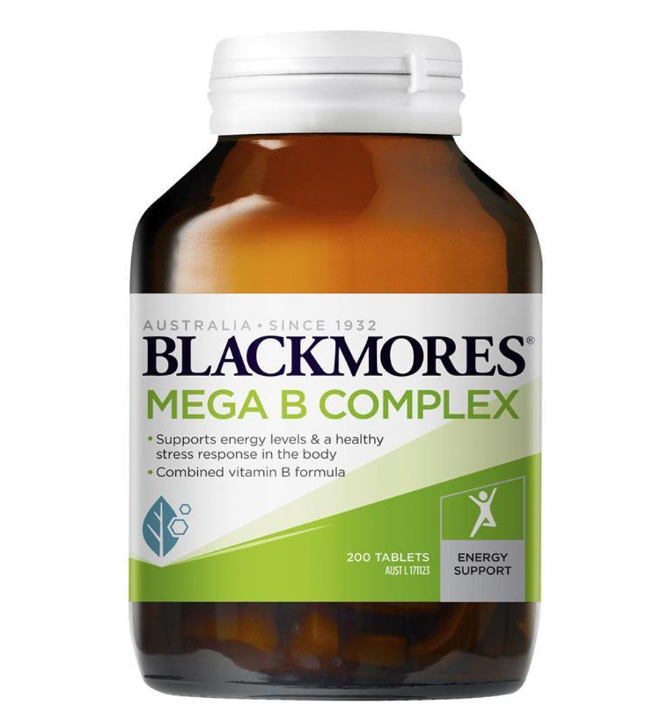 Blackmores Mega B Complex 200 เม็ด