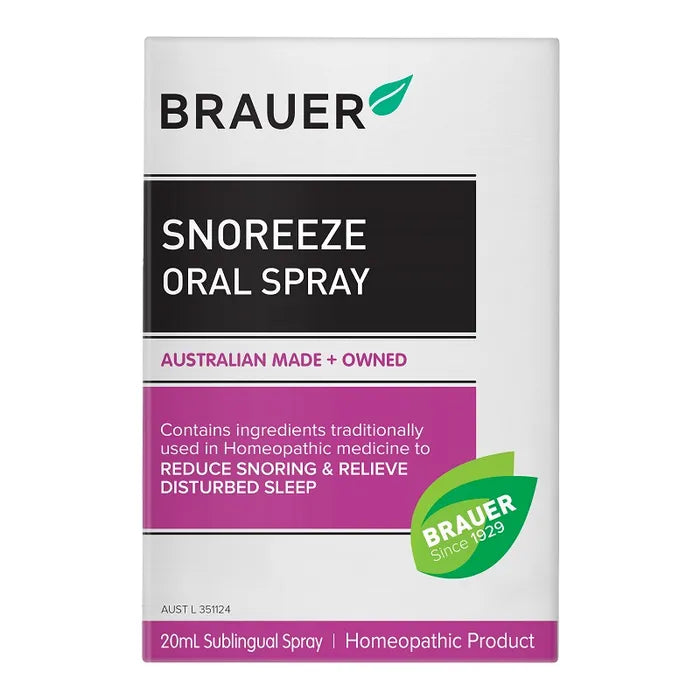 Brauer Snoreze Oral Spray 20ml