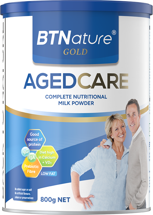 btnature gold agedcare奶粉800克