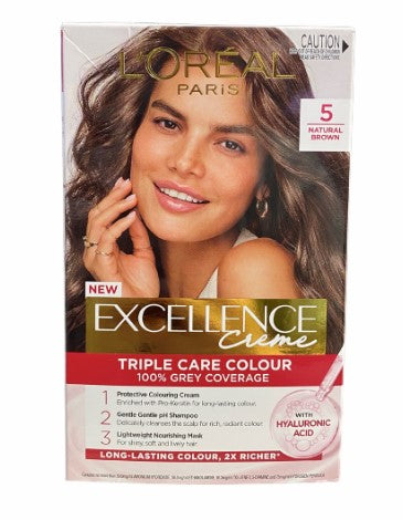 L'Oreal Excellence Creme 5 Nâu tự nhiên