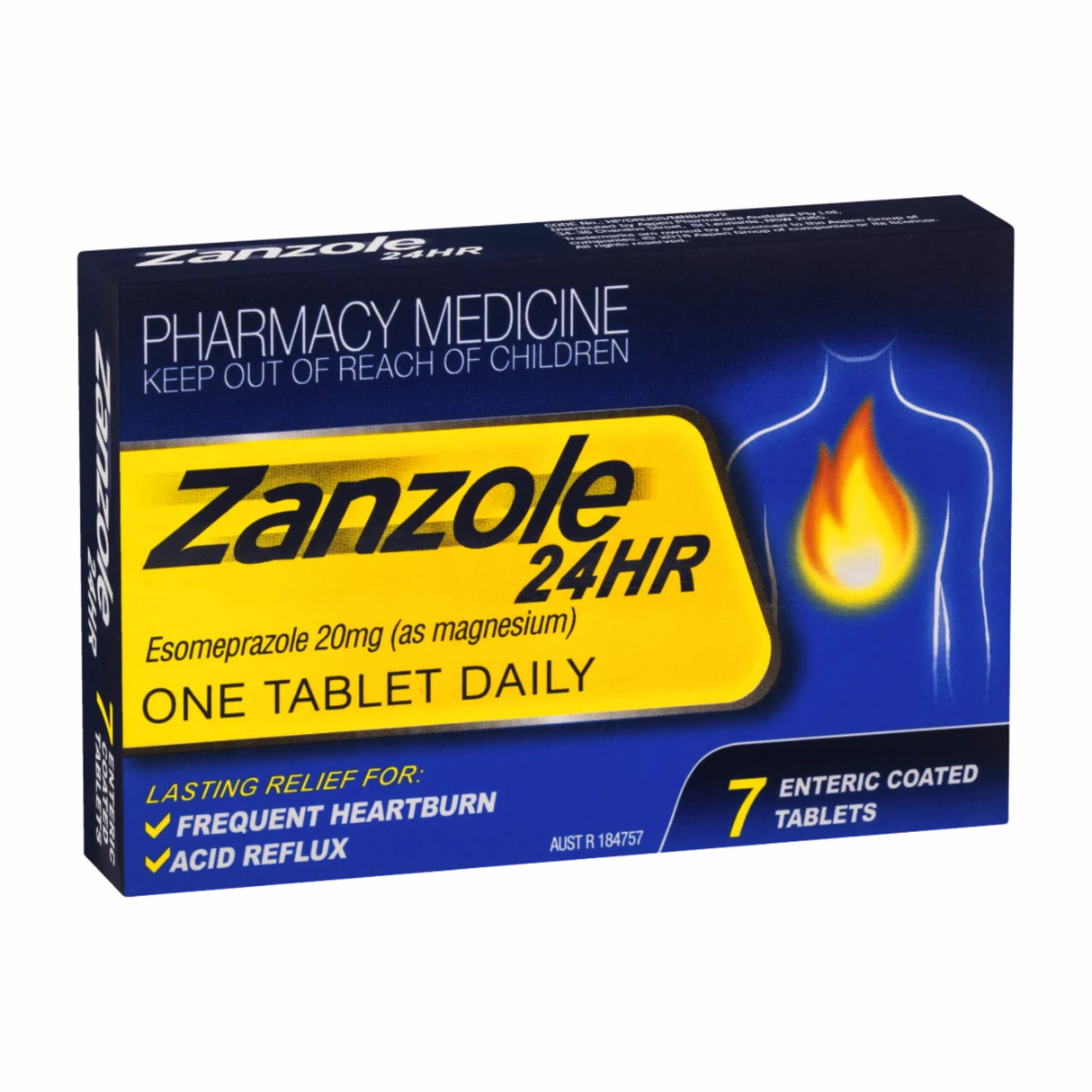 Zanzole 24HR 7 Tablets (EXP: 01/03/2026)