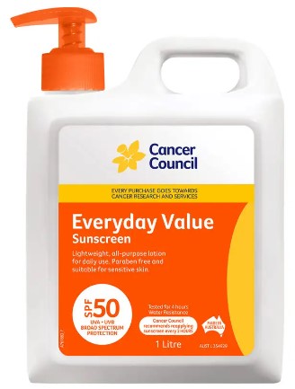 Cancer Councilは毎日日焼け止めSPF 50 1Lを価値があります