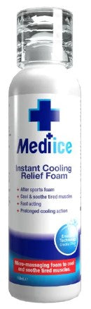 Medi Ice Instant Cooling Relief Foam 150mL (EXP: 01/03/2026)