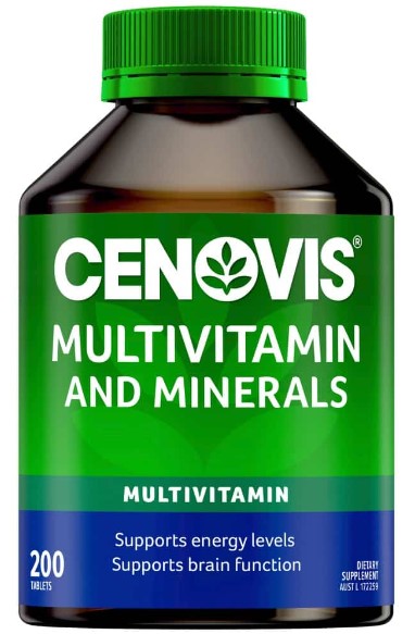 Cenovis Multivitamin and Minerals 200錠