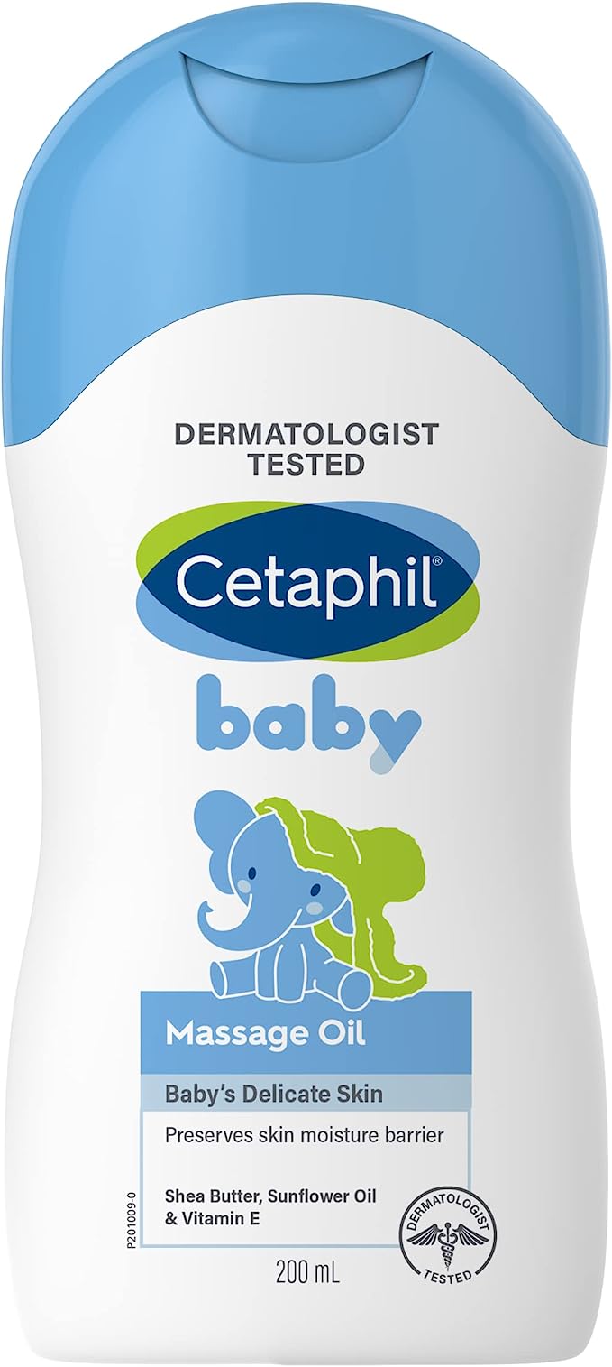 น้ำมันนวดเด็ก Cetaphil 200 มล.
