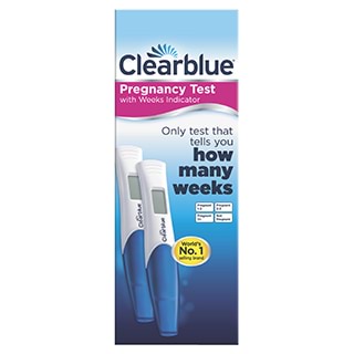 ClearBlueデジタル妊娠テスト-2つのデジタルテスト