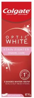Colgate optic White Enamel白の歯磨き粉95g